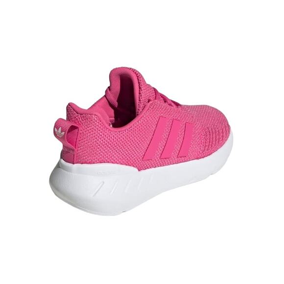 Adidas Kids' Swift Run 22 Shoes Punk Size 2 | Lightweight Cushioned Sneakers - Picture 4 of 7